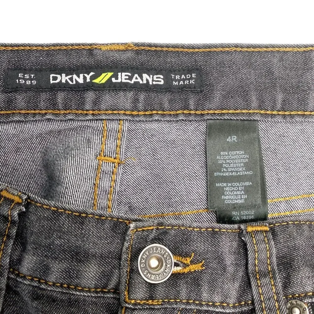 DKNY Bootcut Women's size‎ 4 Black Denim Jeans